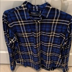 Polo Ralph Lauren Blue Check Flannel